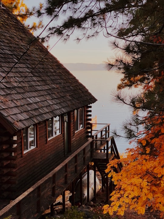 brown wooden house in Lake Tahoe United States