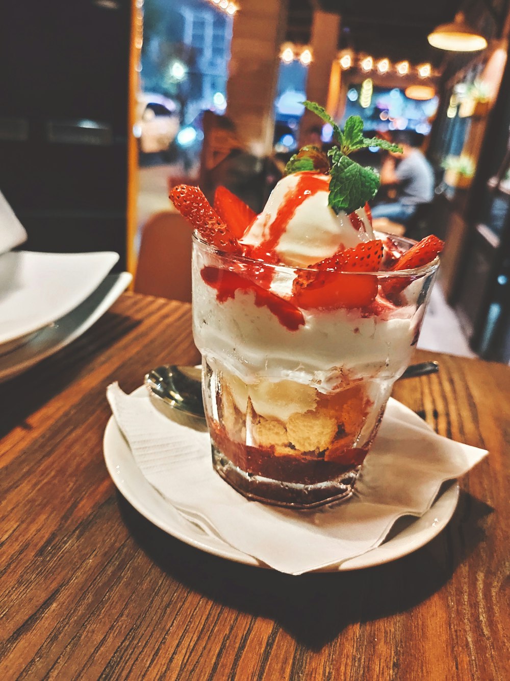 strawberry dessert