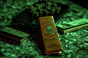 Roll-your-own tobacco products with rolling papers and accessories.
