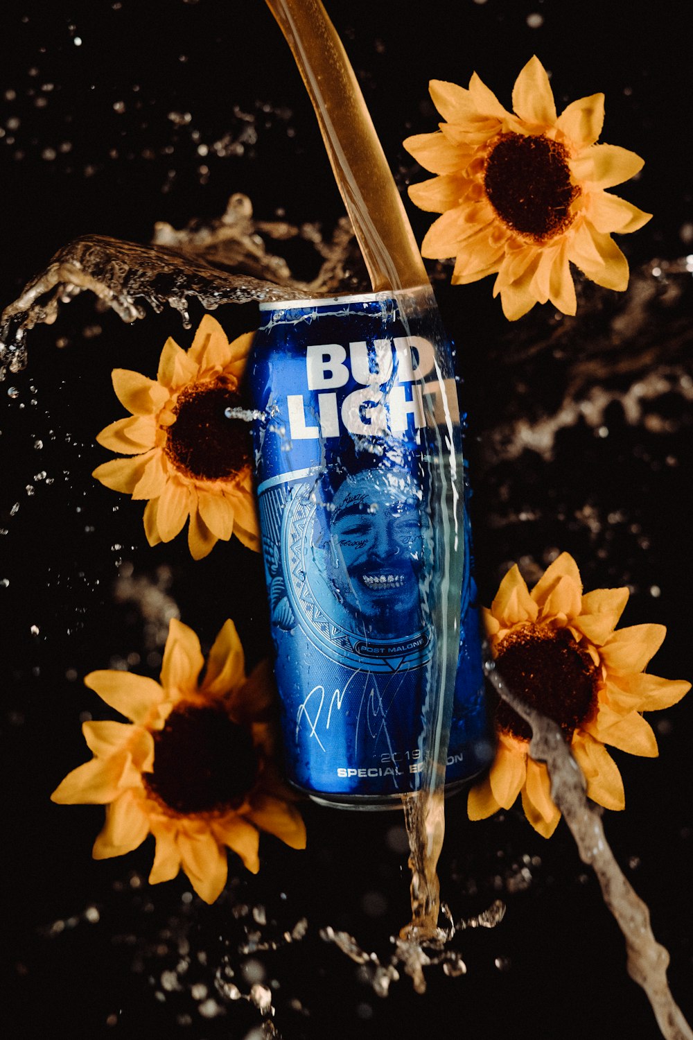 Canette de bière Bud Light