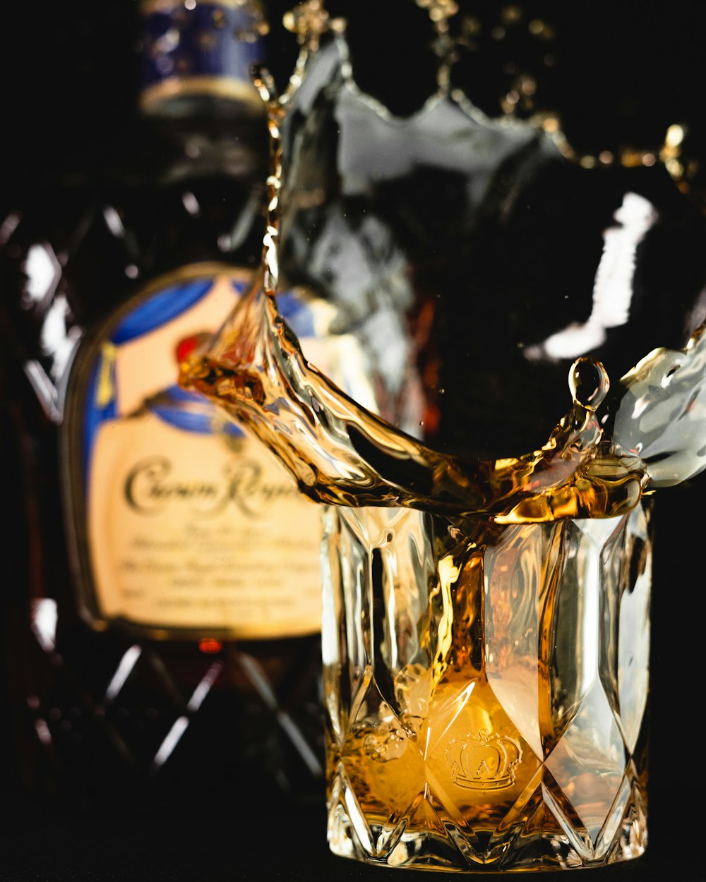 Crown Royal Flasche