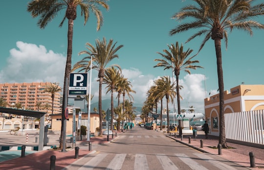 gray paved road in Fuengirola Spain