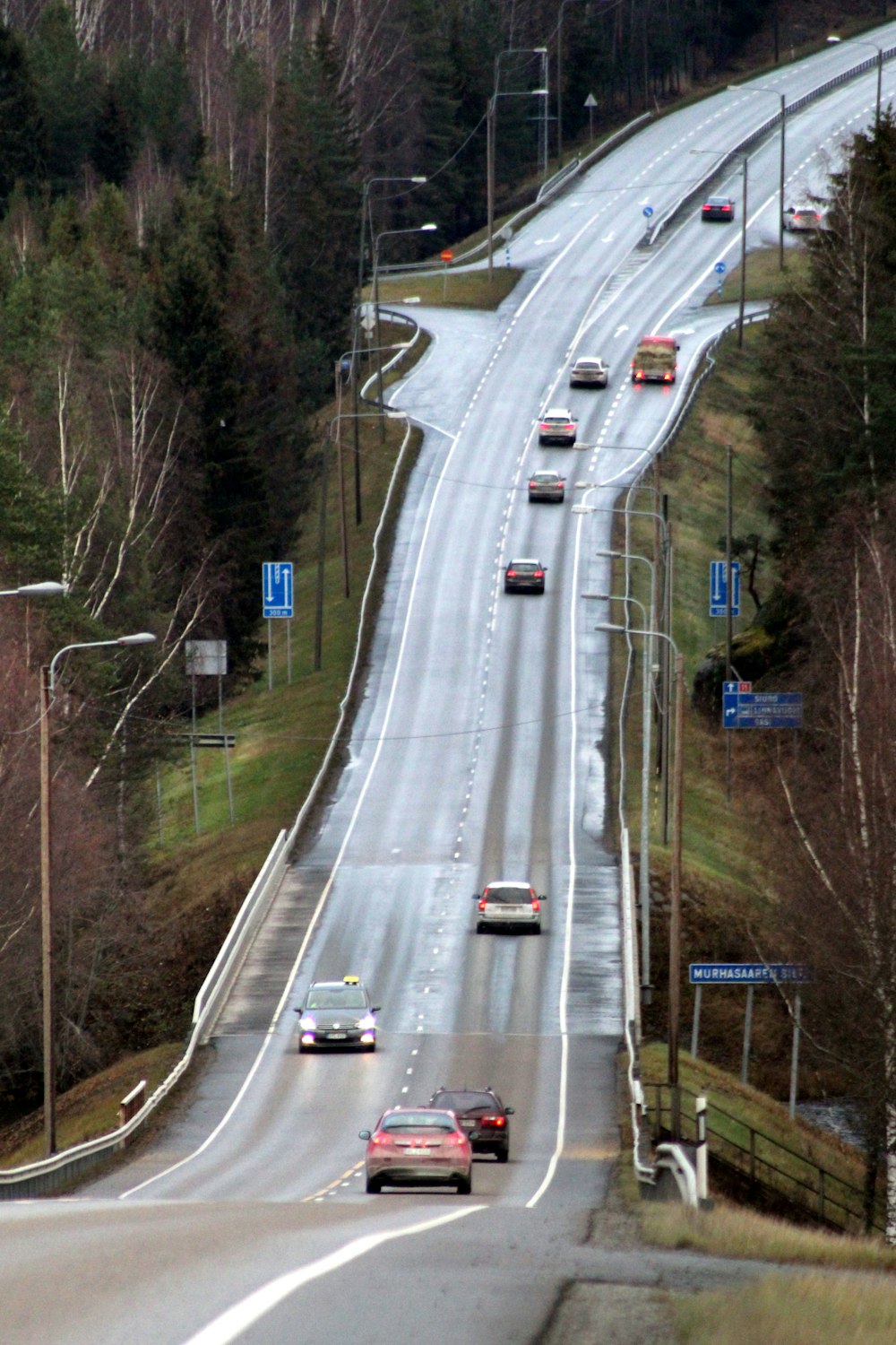 carretera asfaltada de hormigón