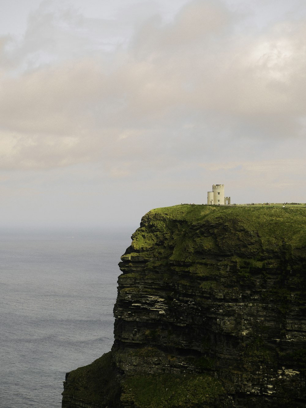 photo of white lighthouse