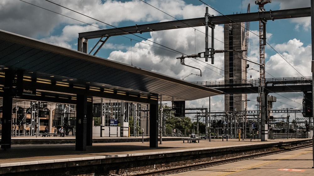 architectural photography of gray road