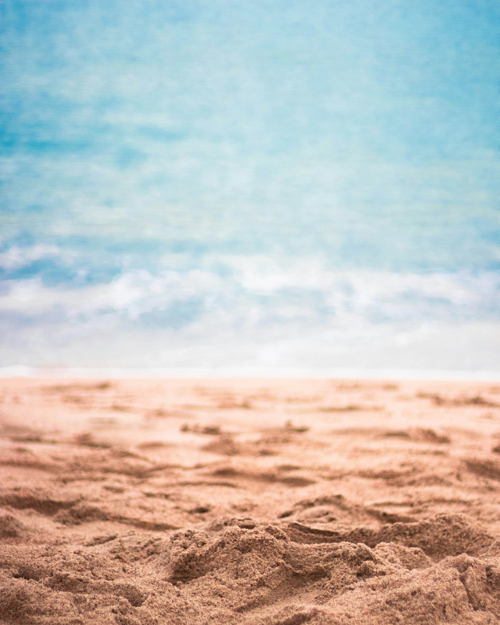 brown beach sand