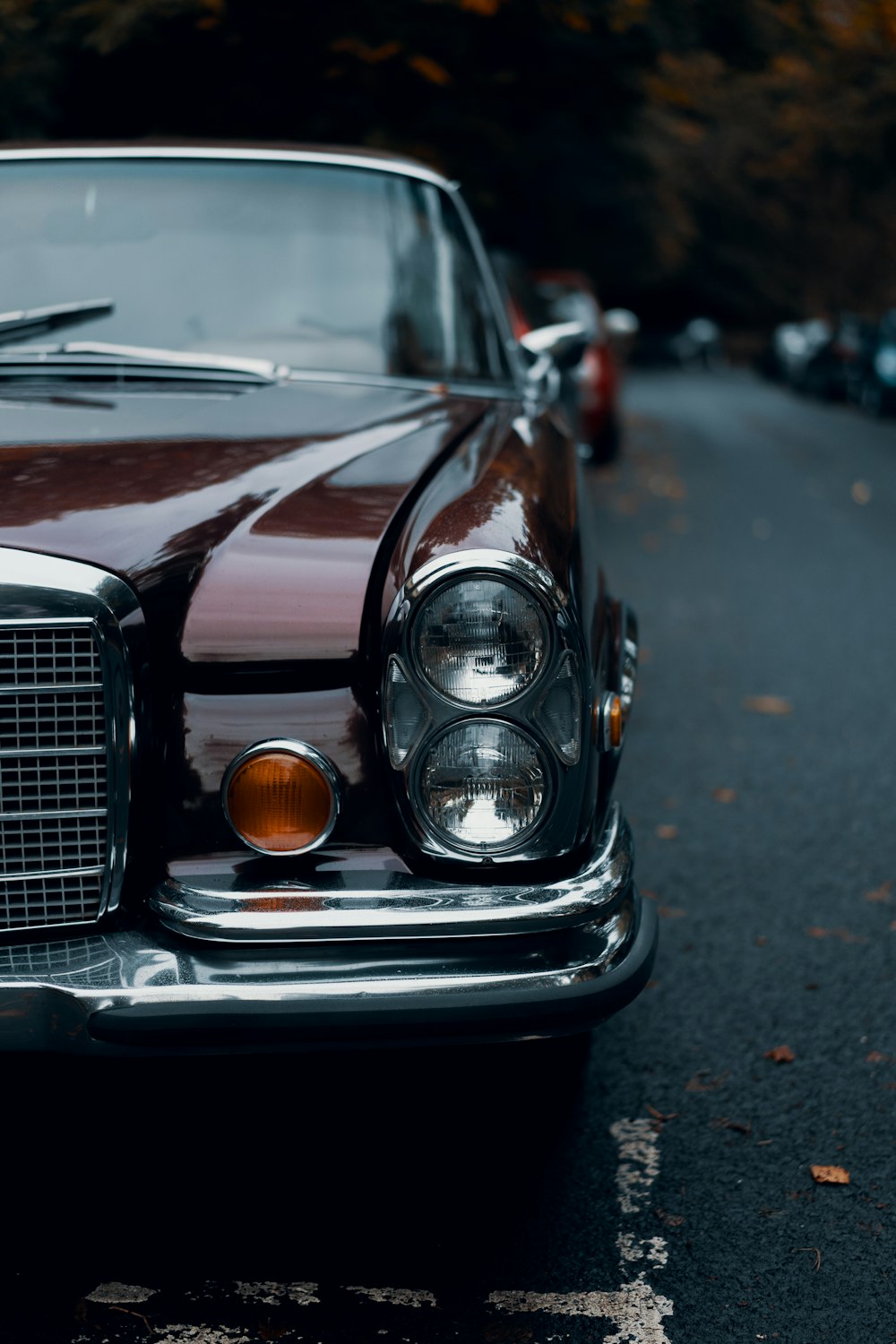 voiture marron