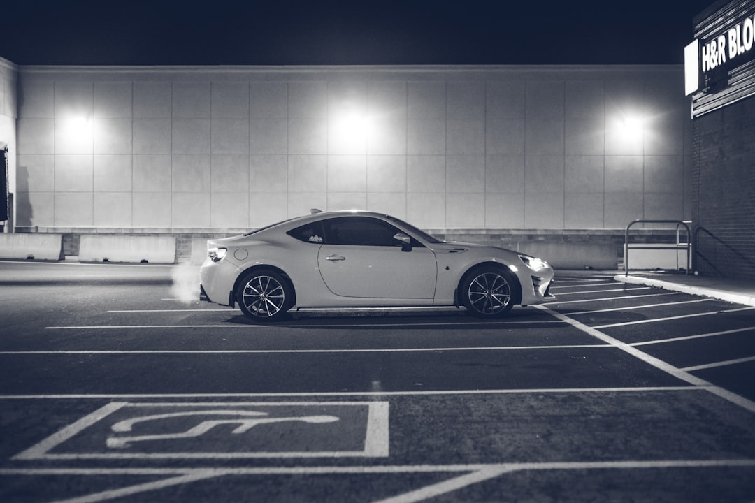 white coupe