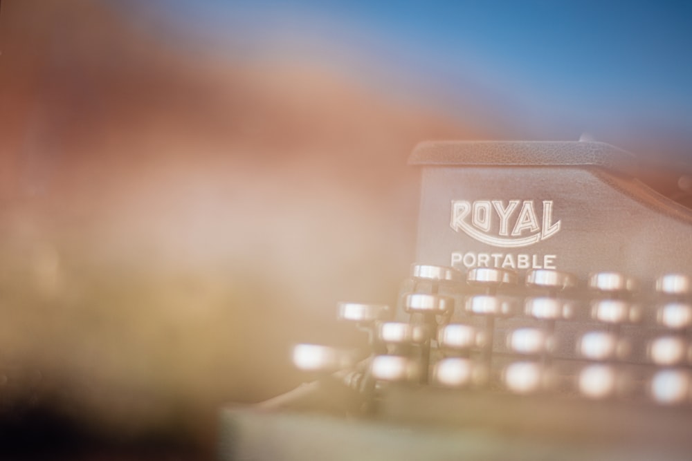 Royal typewriter