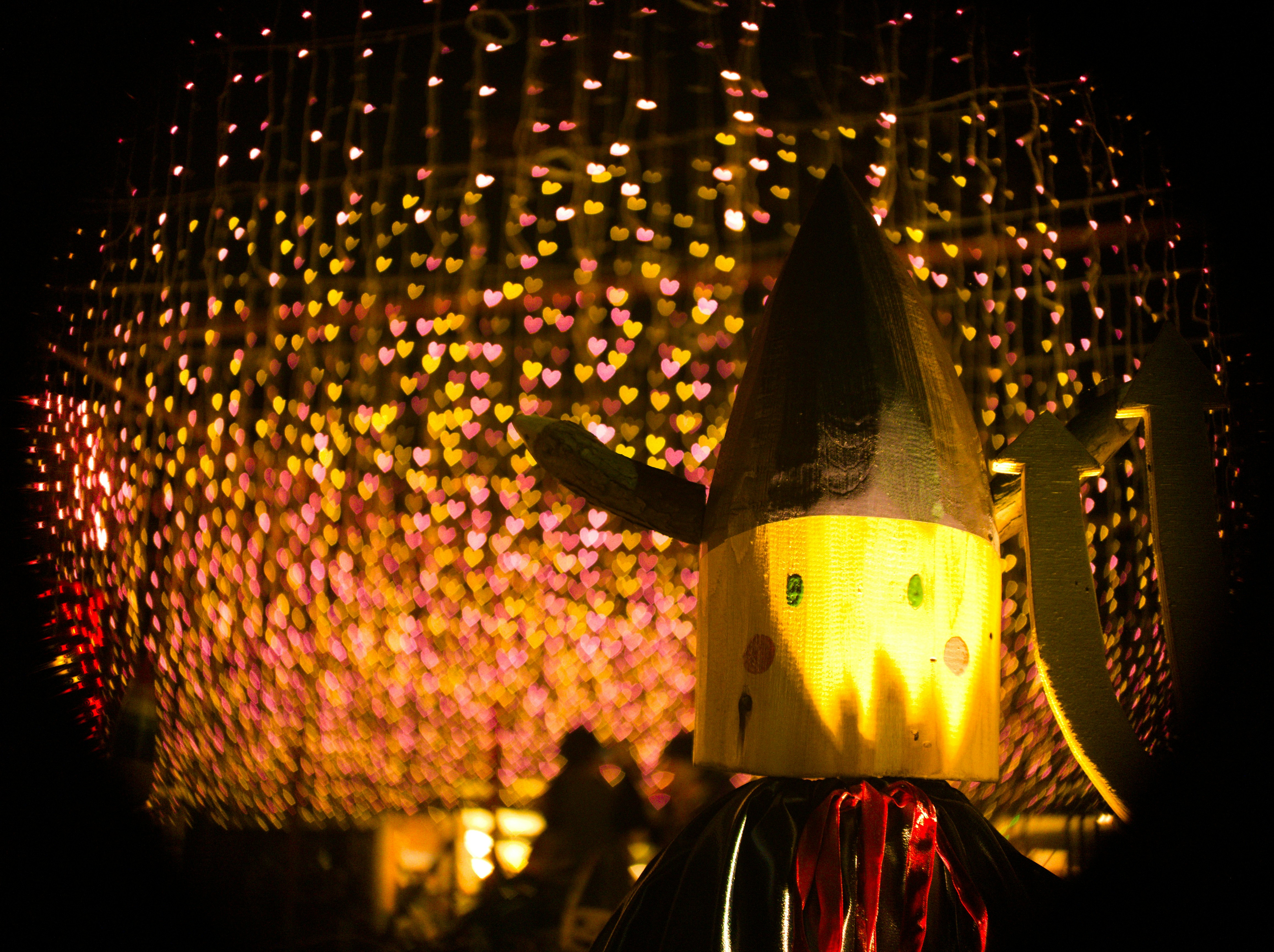 yellow and brown figurine