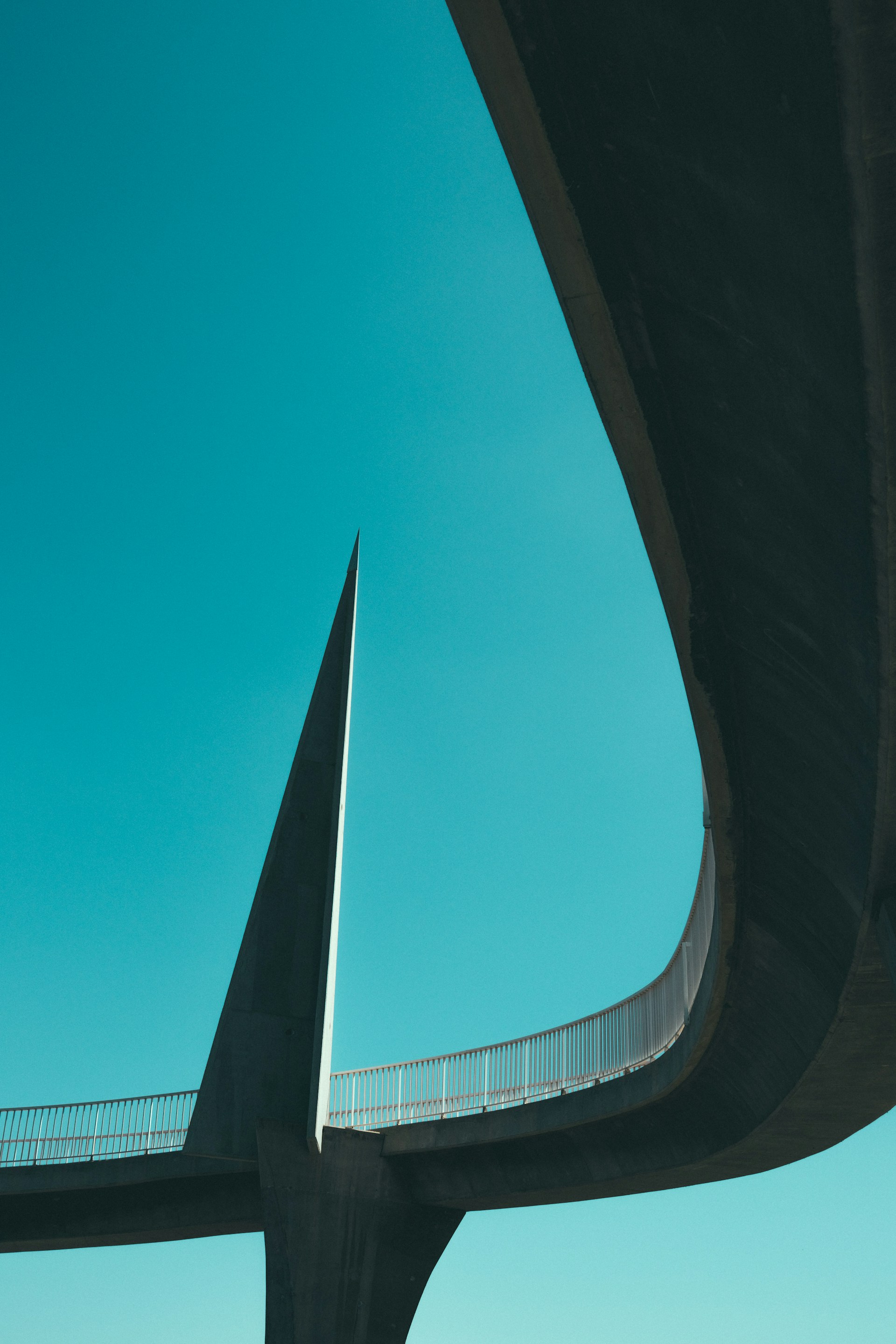 photo of concrete bridge