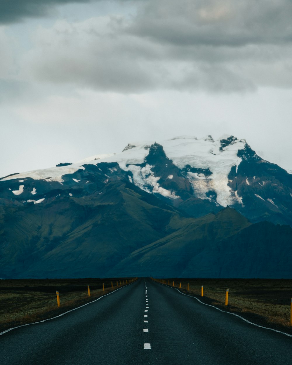 road near mountain