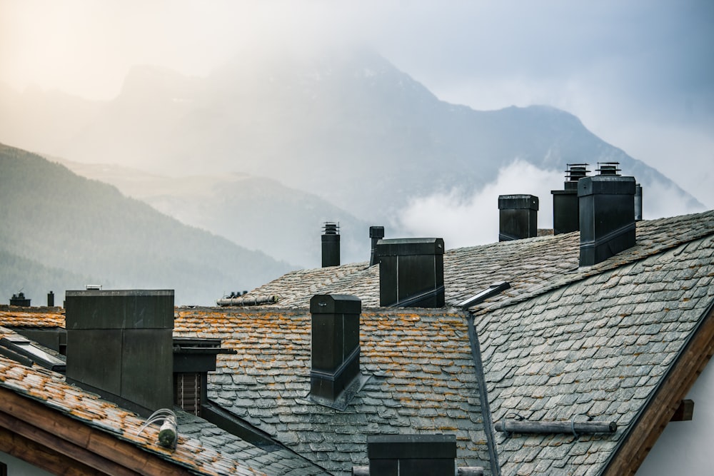 brown roof