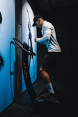 man doing exercise