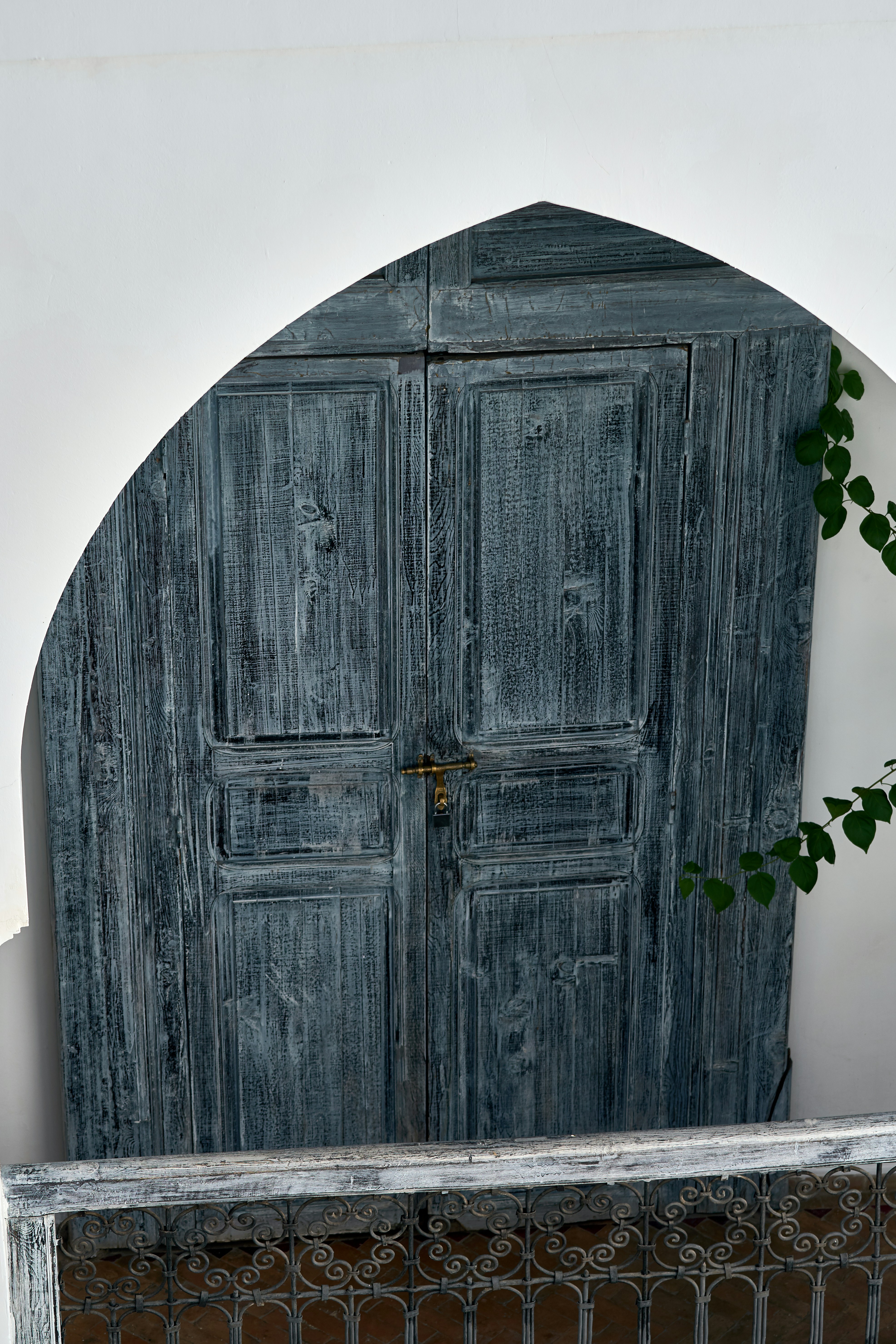in a riad in Marrakech