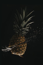 sliced pineapple fruit