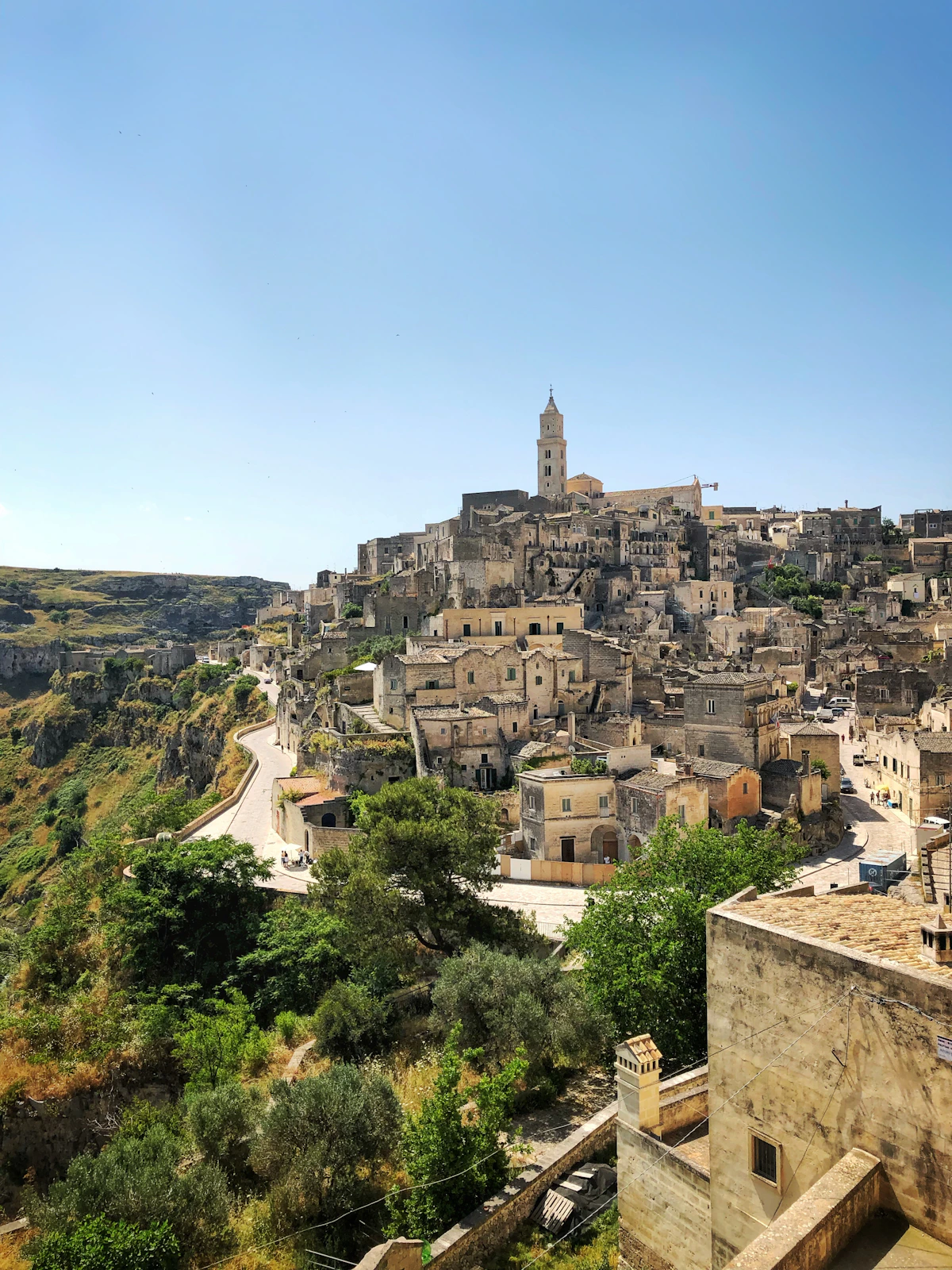 Ancient cave city of Matera, Italy