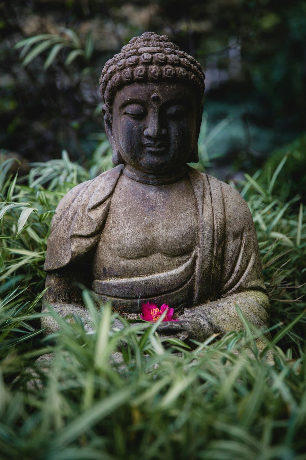estátua de buddha
