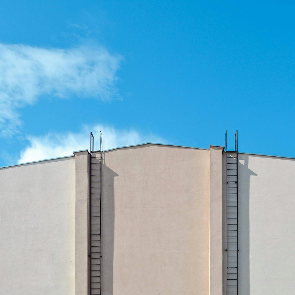 white concrete building