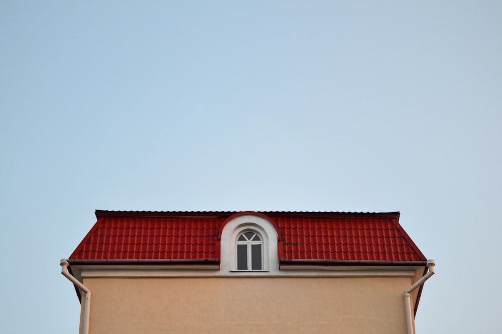 white and brown house