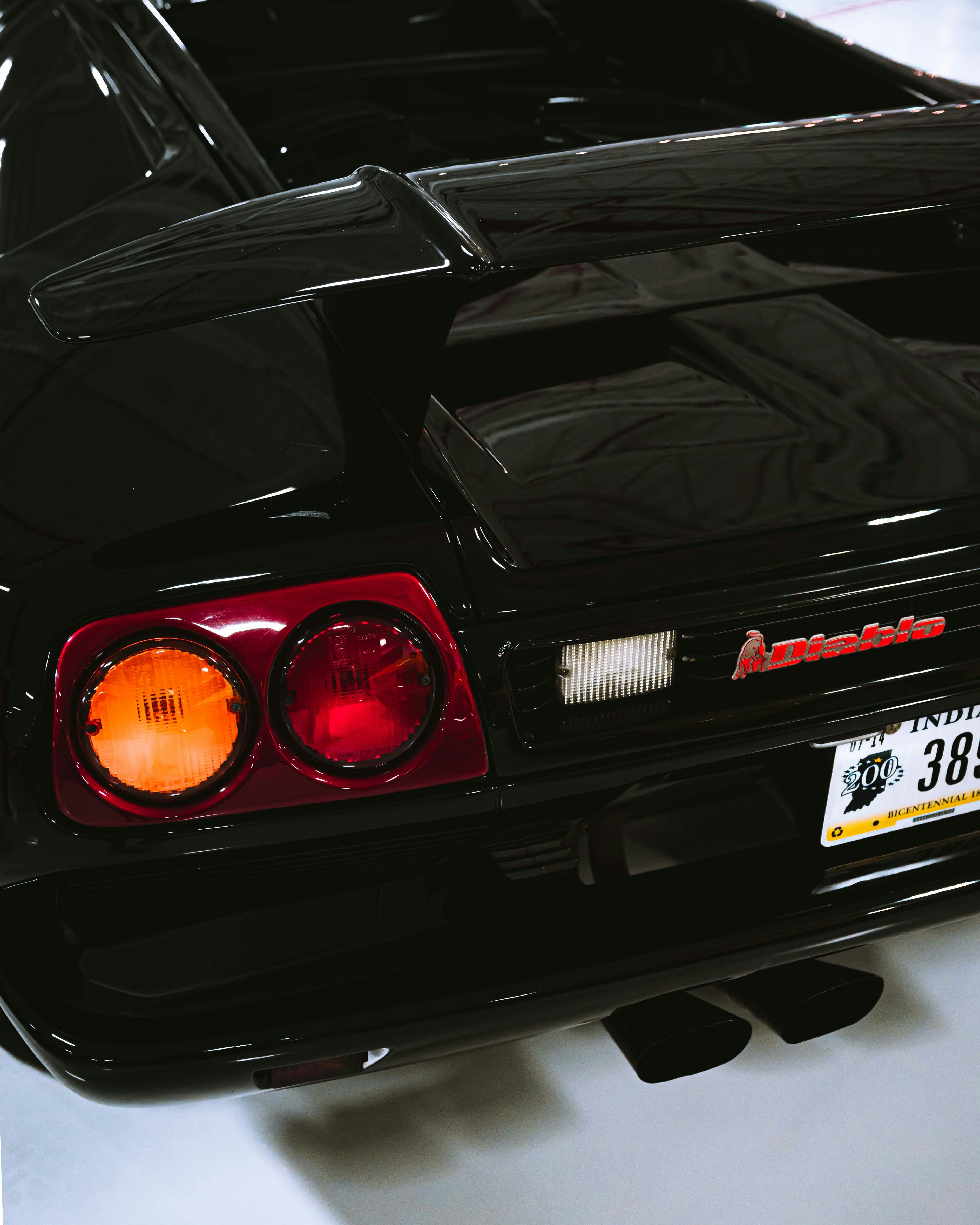 black vehicle