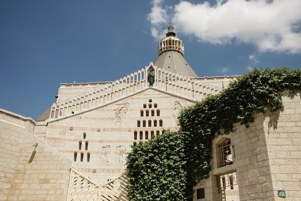 white dome building