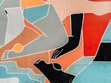 multicolored abstract painting