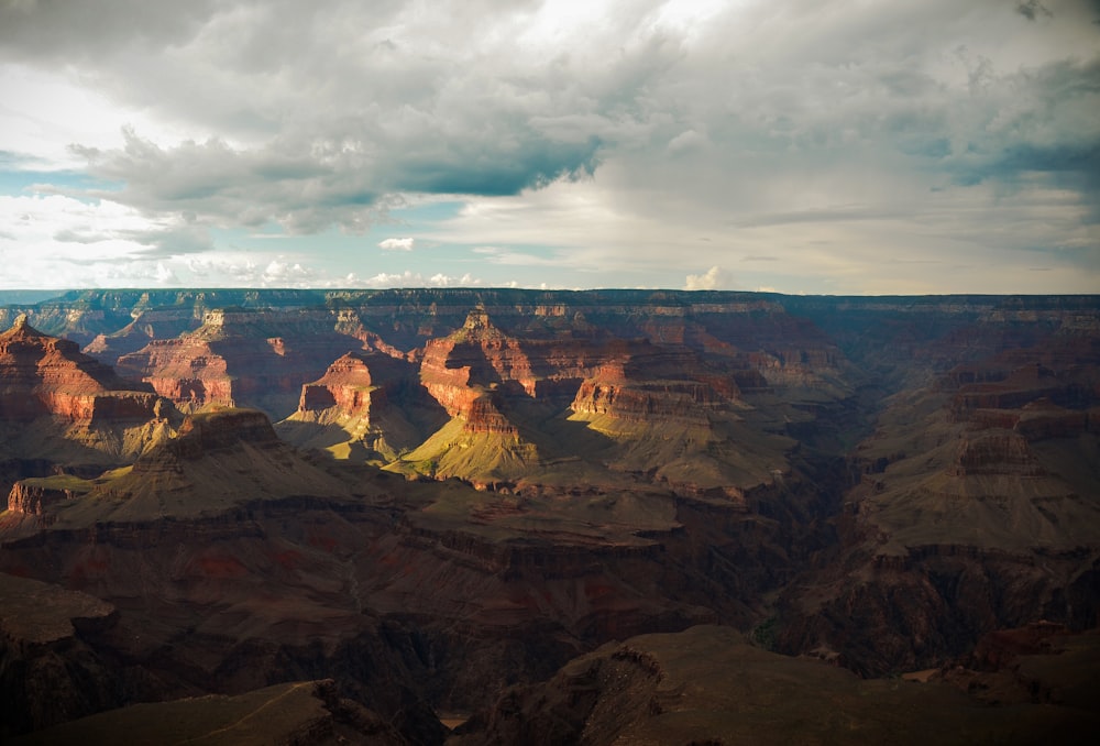 Una vista panoramica del Grand Canyon del Grand Canyon