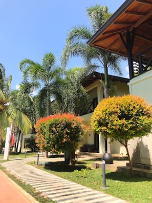 A welcoming exterior shot of the Pinnacle Pathway Center building with clear blue skies.