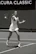 Close-up of a focused tennis player hitting a forehand during a lesson.