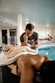 photography of man massaging a woman