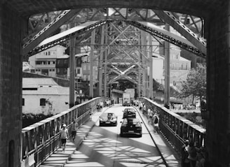 An image illustrating public works such as roads or bridges.