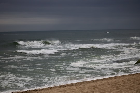 blue beach in Esposende Portugal