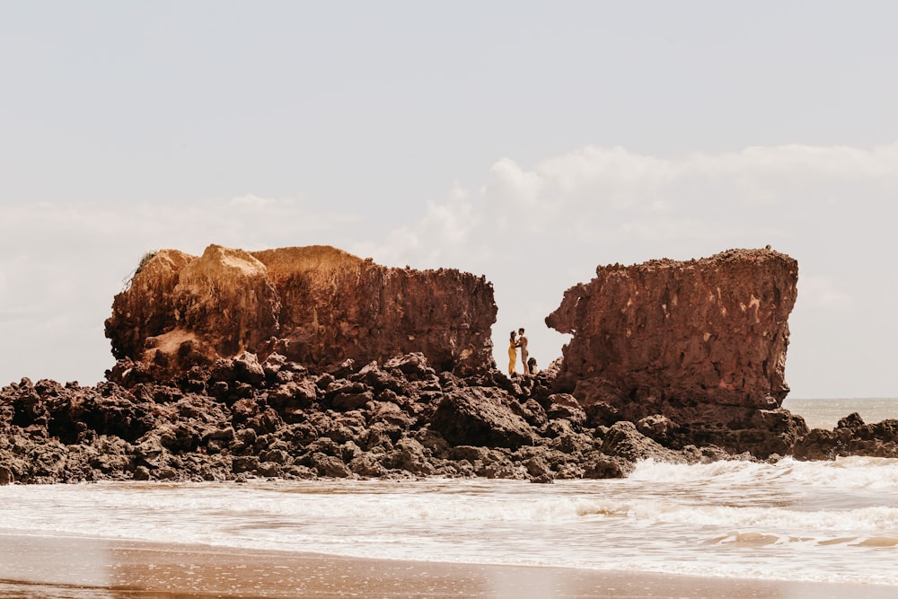 coastal stacks during daytime