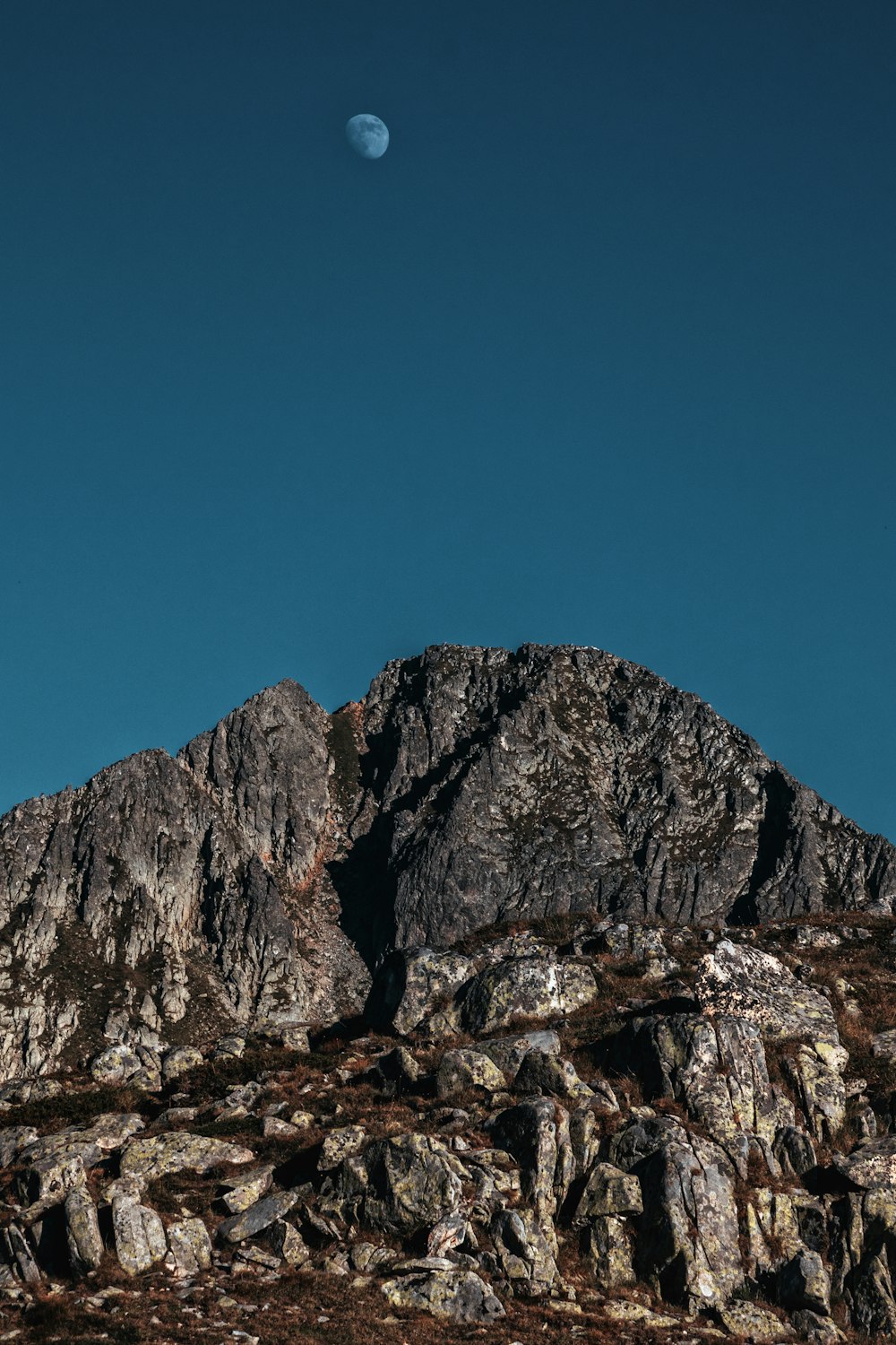 gray mountain during daytime
