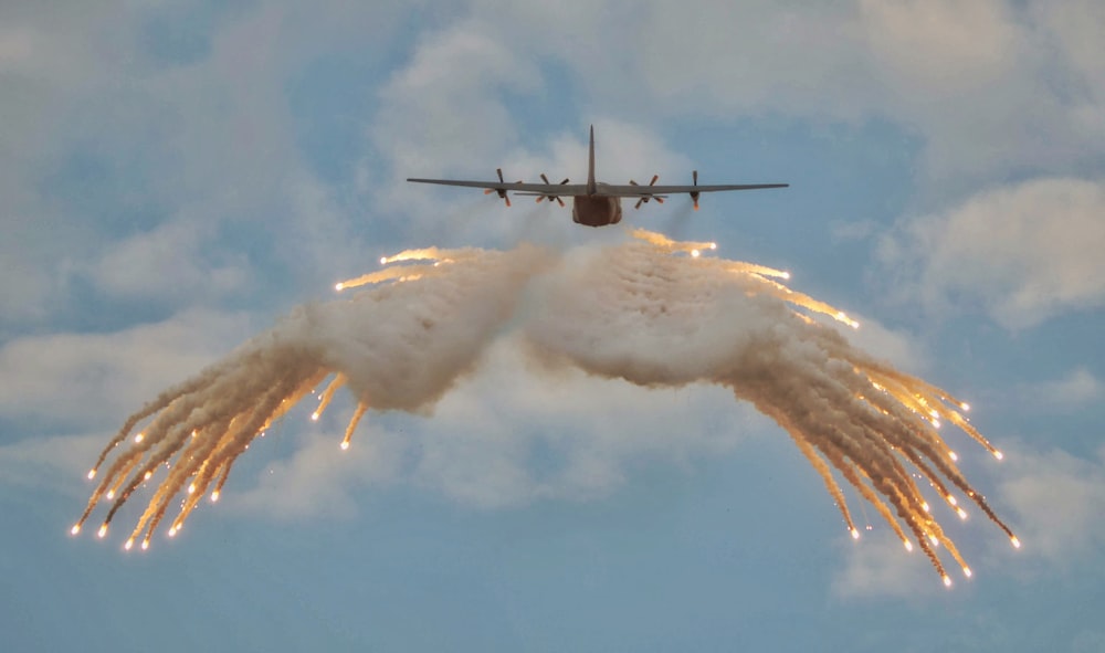 flying airplane during daytime