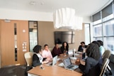 photography of people inside room during daytime