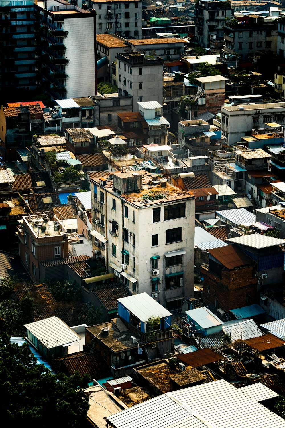 aerial photo of buildings during daytime