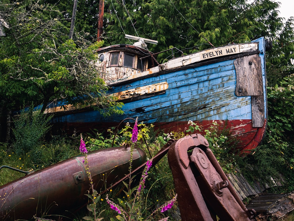 brown boat