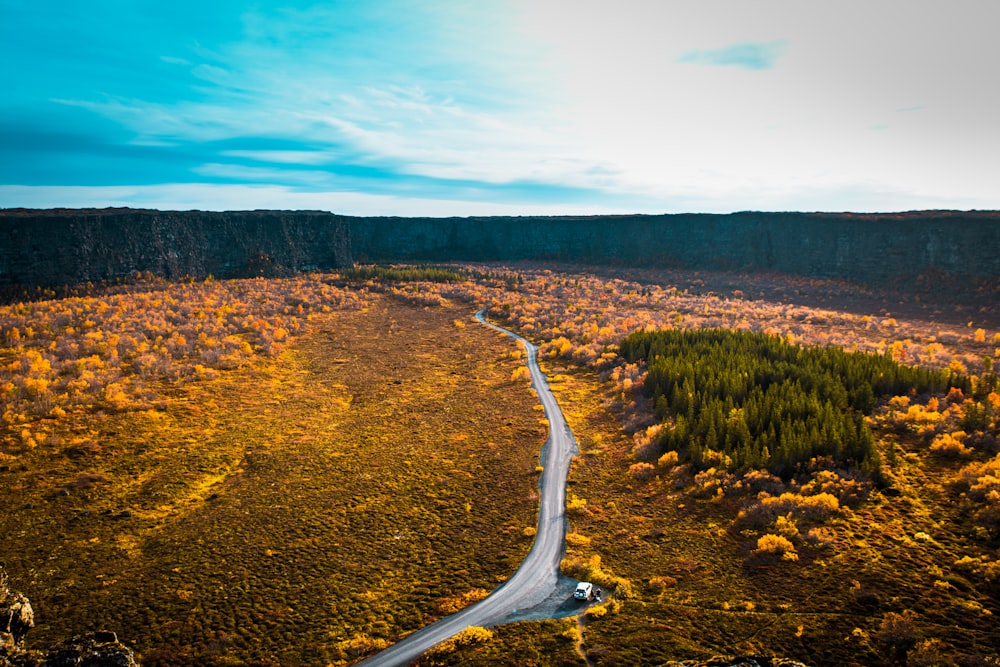 road in desert