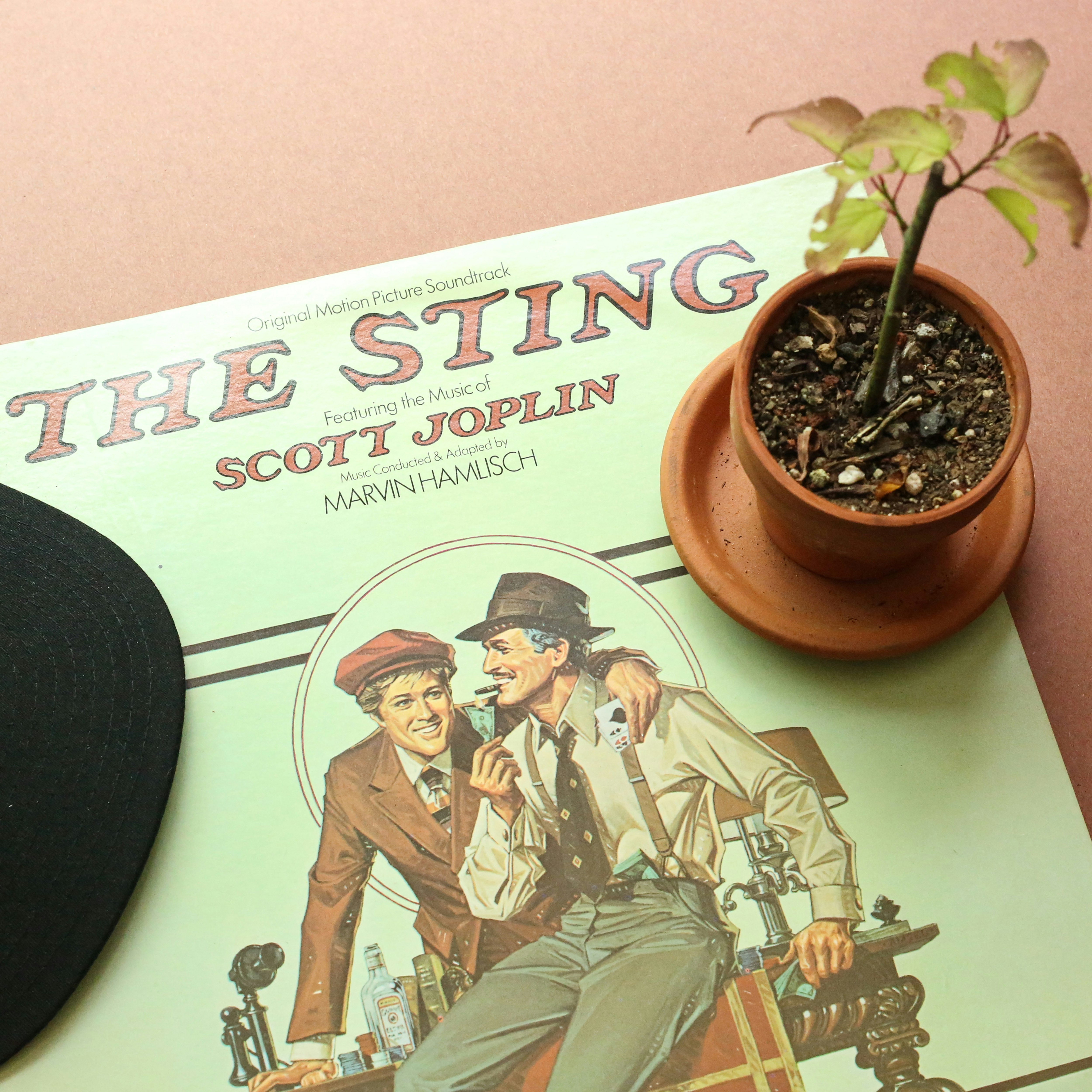 The Sting by Scott Joplin vinyl record sleeve
