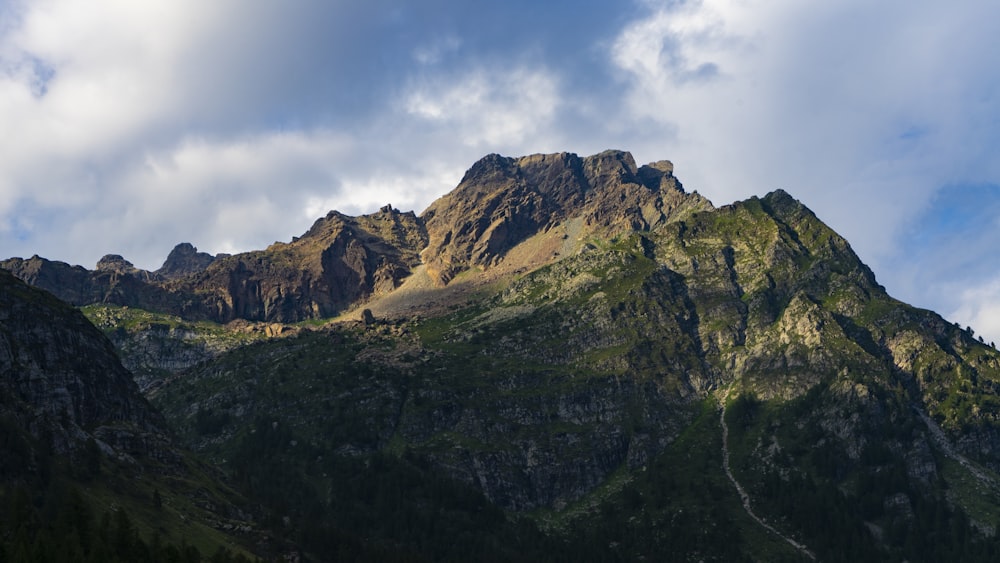 photography of mountain range during daytime