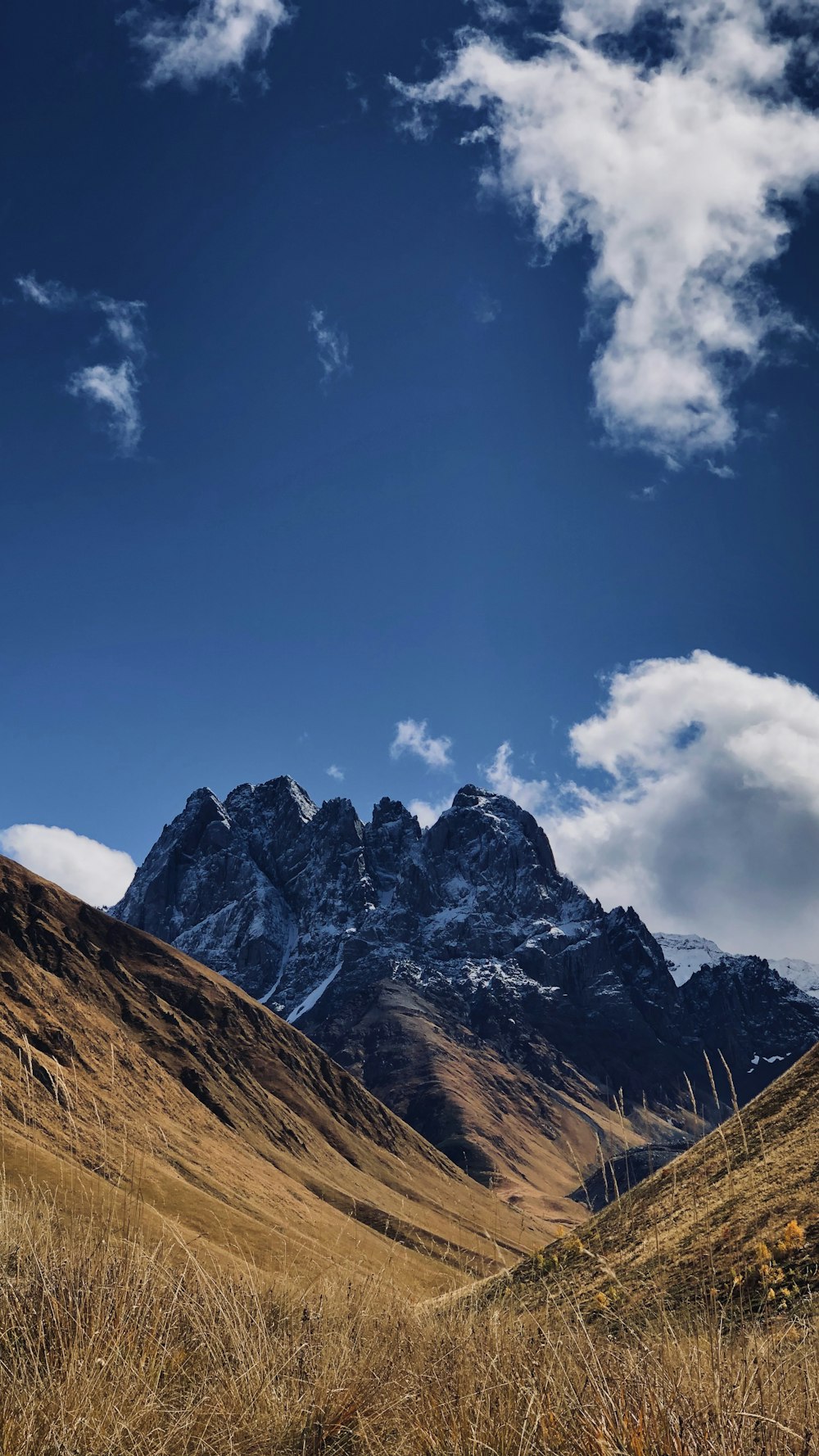 landscape photography of mountains