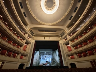 beige dome building interior