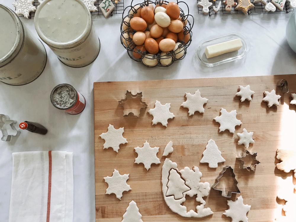gray stainless steel Christmas tree and star designed cookie cuttes