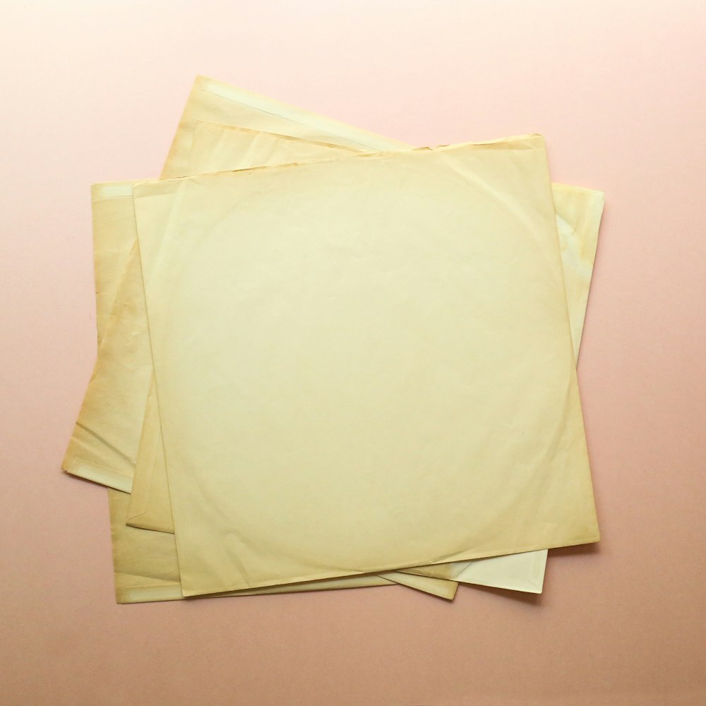 yellow envelopes