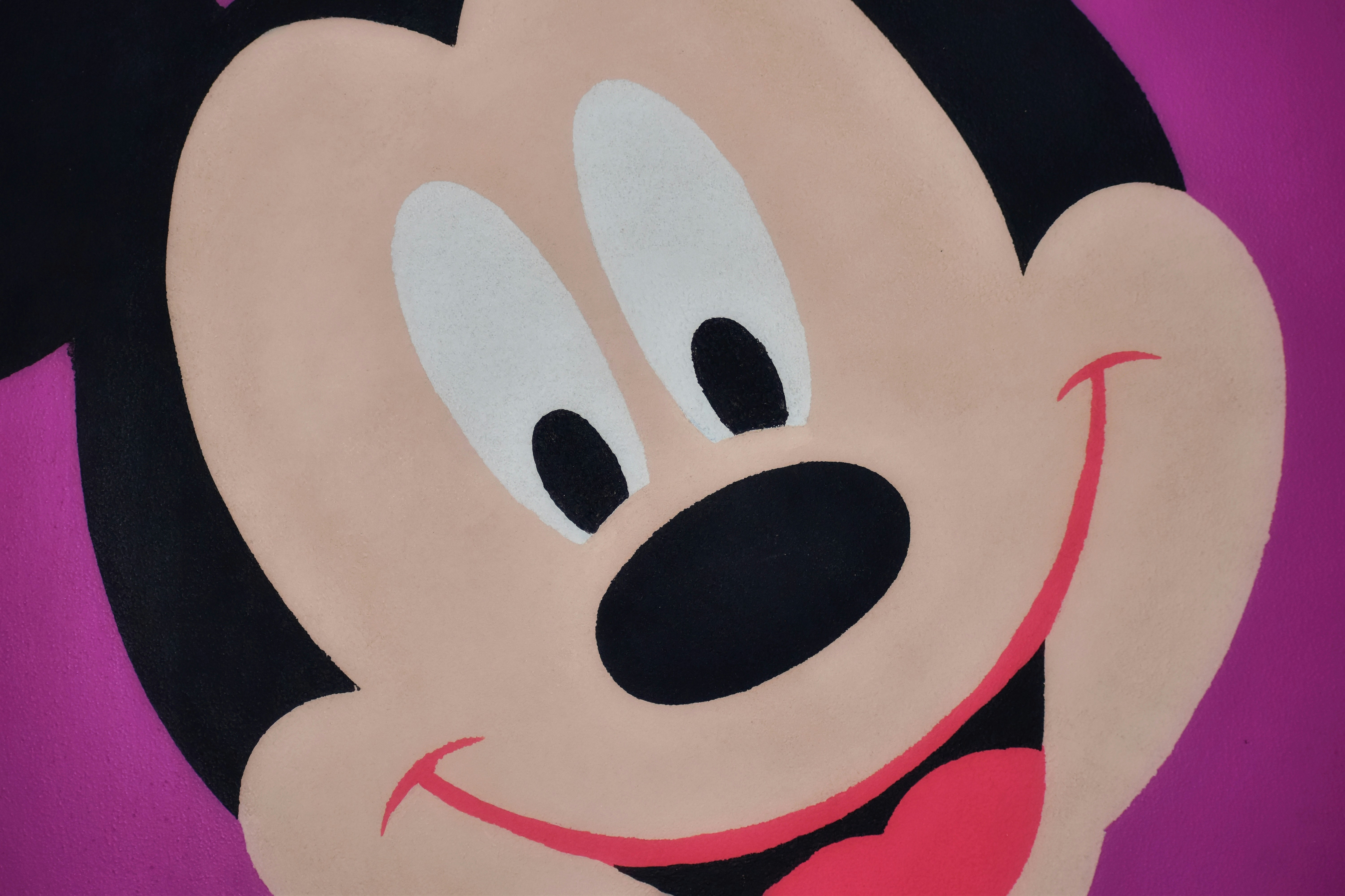 Mickey Mouse head vector art