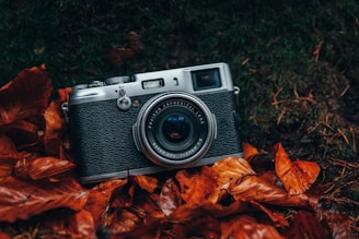 gray and black camera