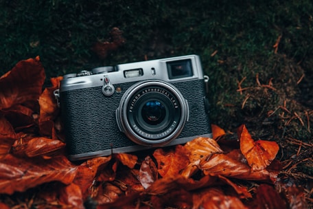 gray and black camera