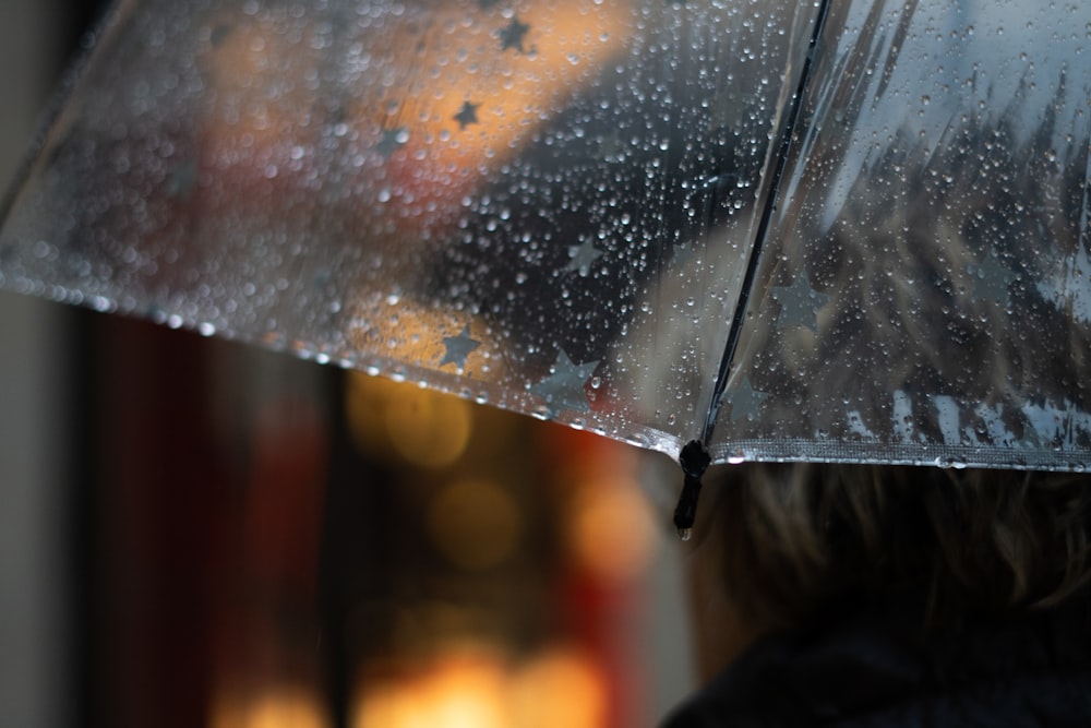 clear umbrella